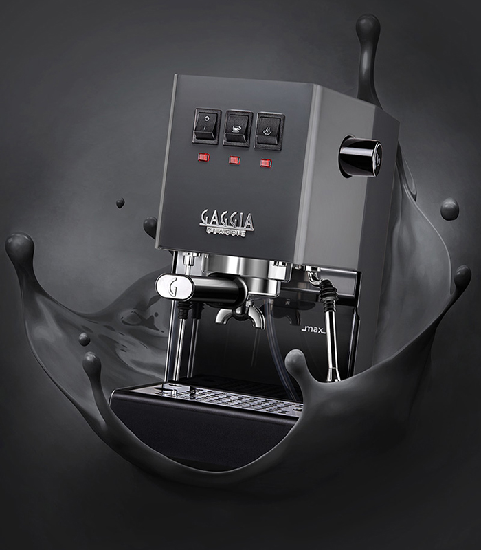 Gaggia Classic Pro E24 Industrial Grey Damaged Box Gaggia Classic Pro E24 Industrial Grey Damaged Box
