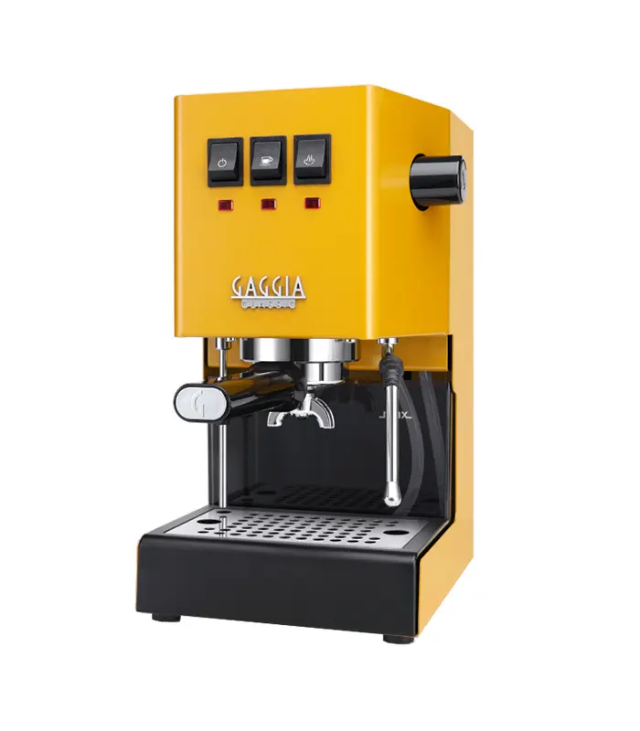Gaggia Classic Pro E24 Yellow Damaged Box Gaggia Classic Pro E24 Yellow Damaged Box